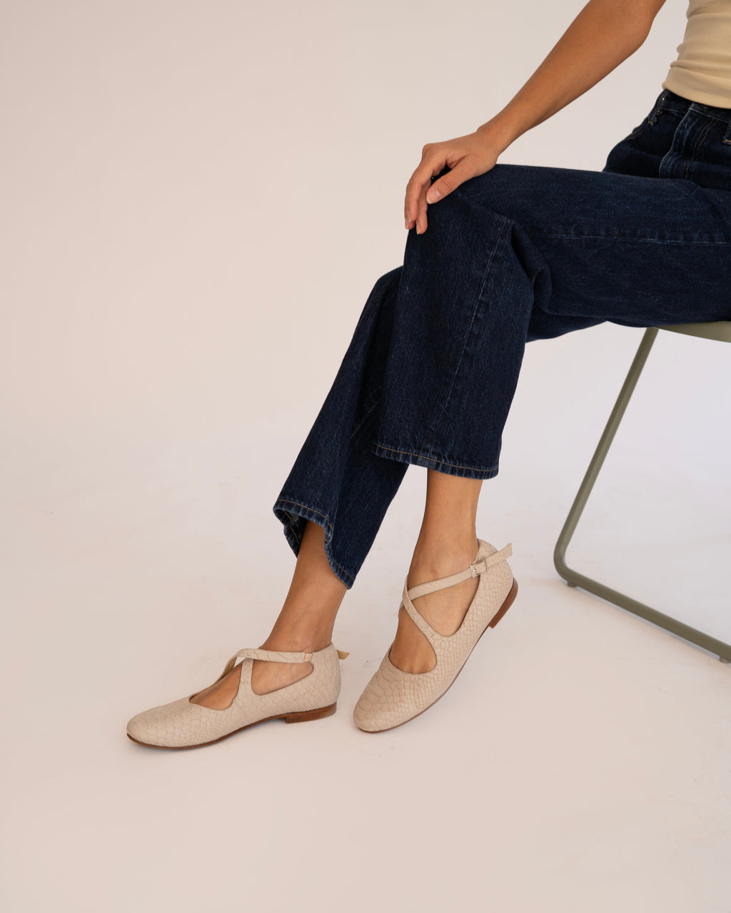 Glez Flats Ivory