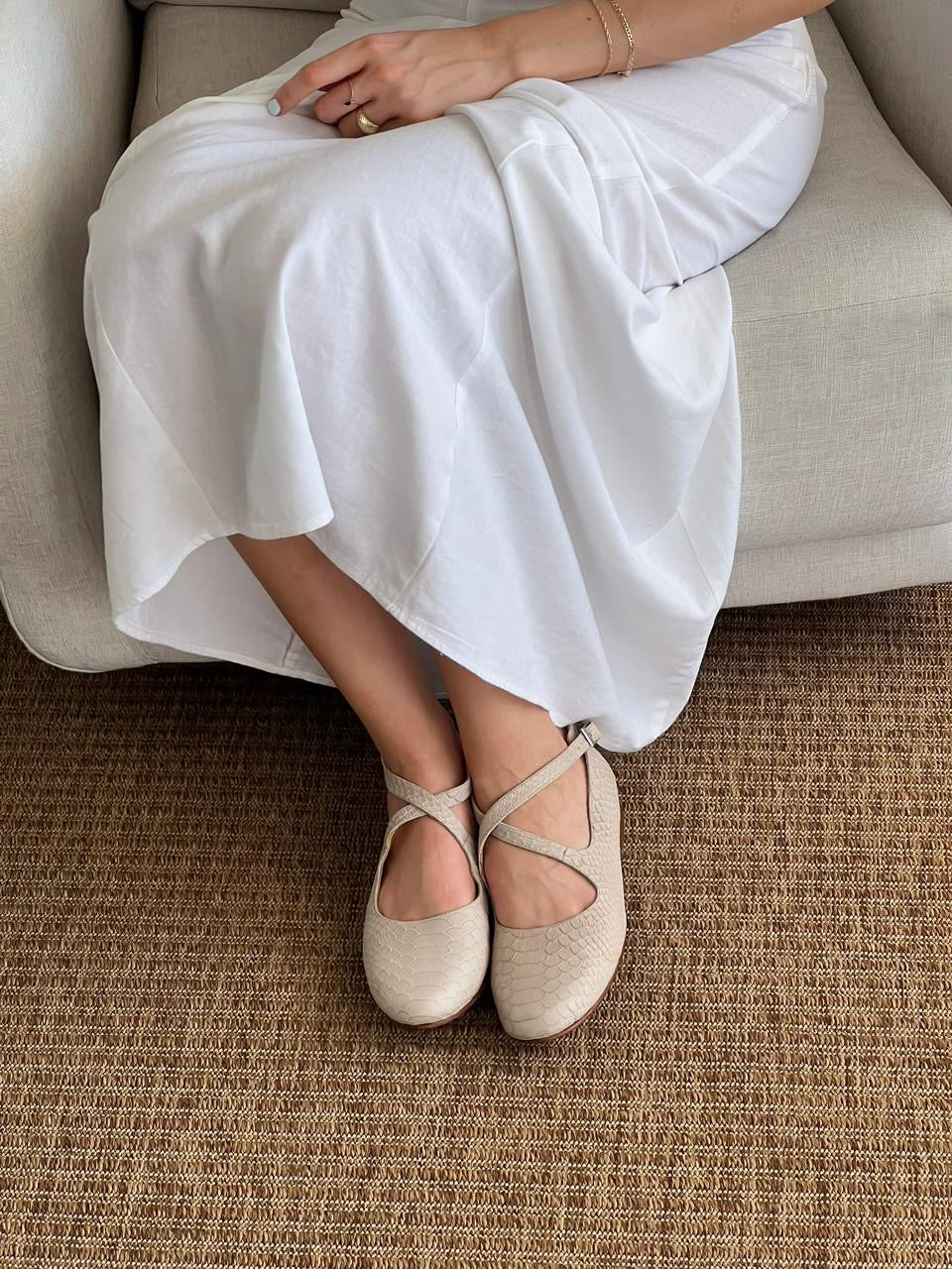 Glez Flats Ivory